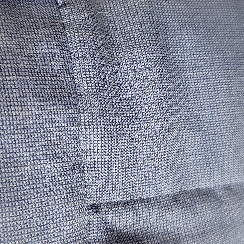 BANANA‎ REPUBLIC Avery Blue White Stretch Cropped Ankle Dress Preppy Pants 12 - Picture 5 of 7